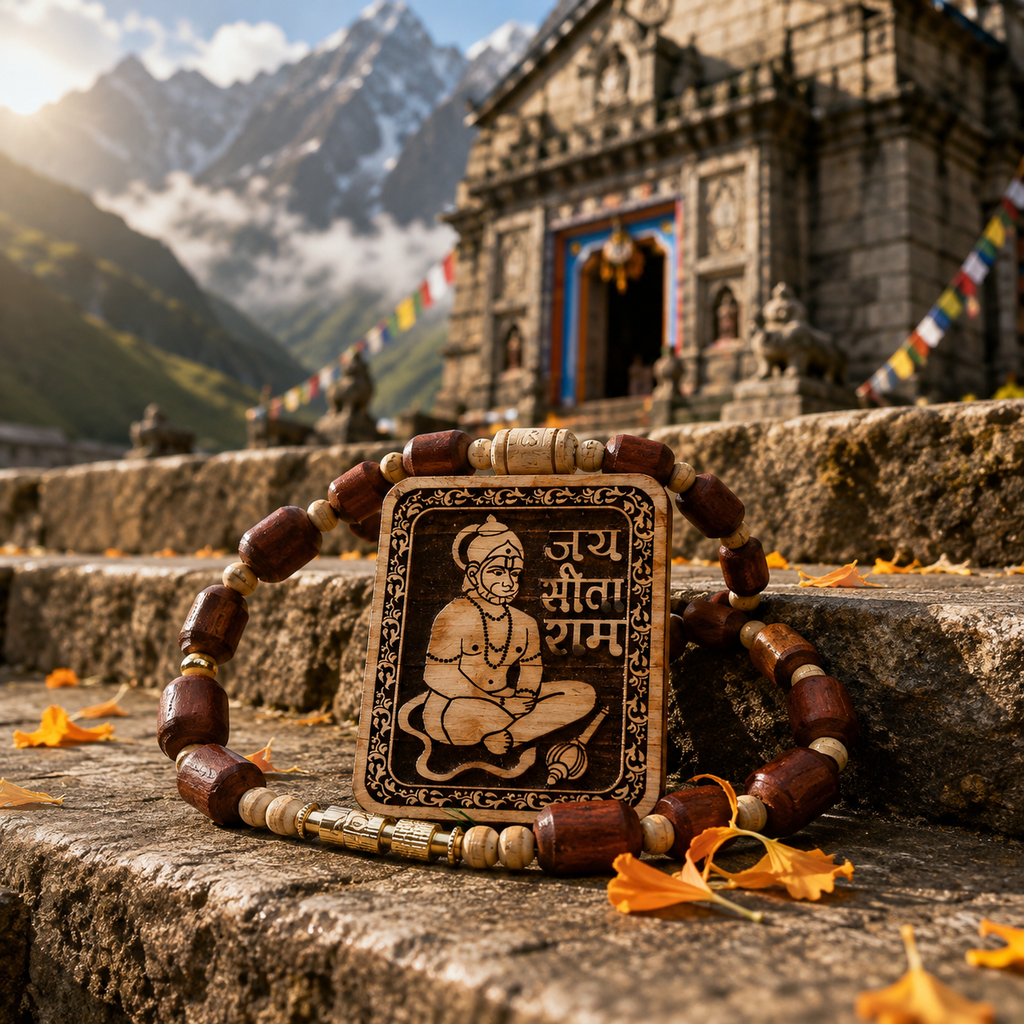 SacredKart TulsiRaksha Hanuman Ji Locket