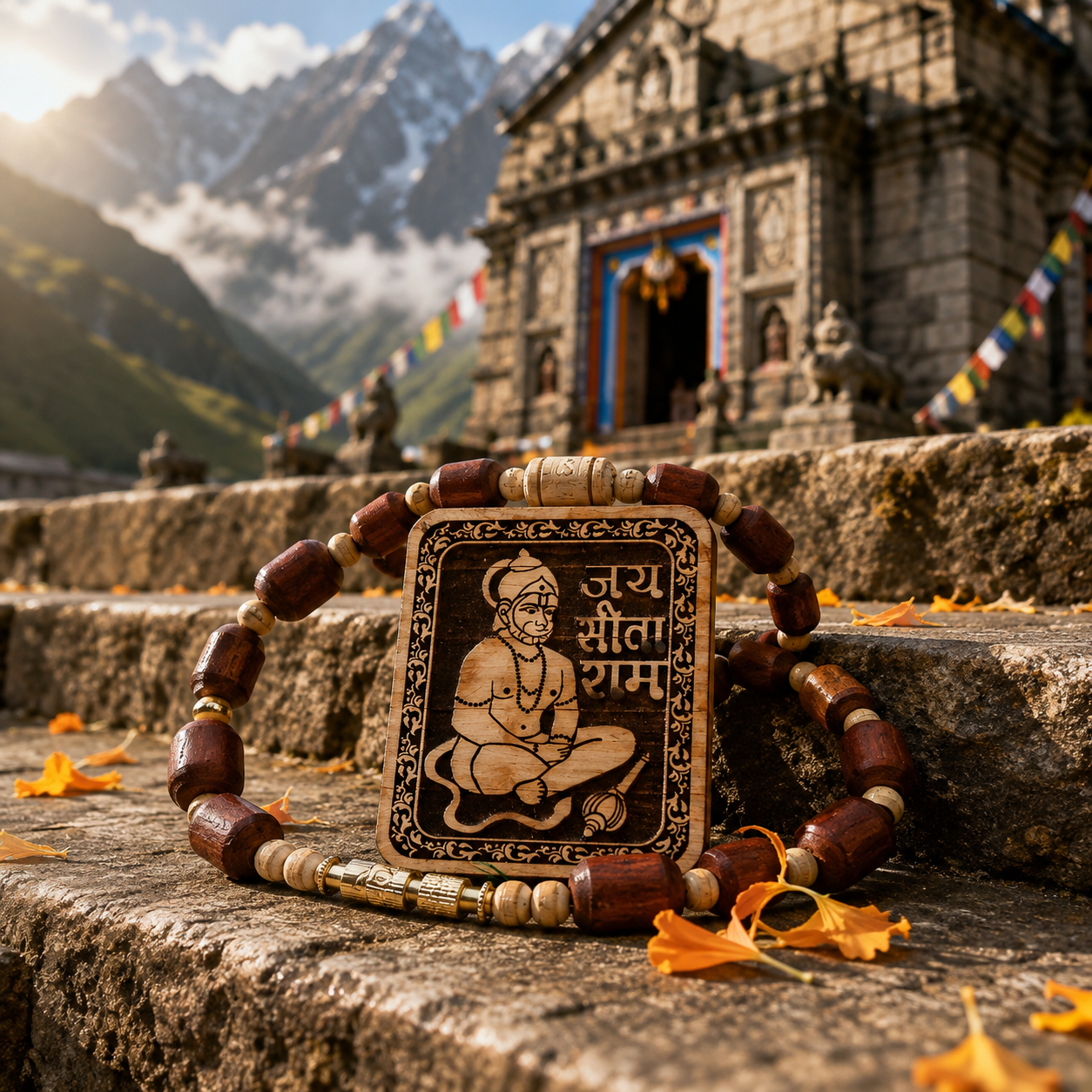 SacredKart TulsiRaksha Hanuman Ji Locket ( Pack Of 2 )